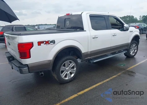 2019 Ford F-150 Lariat from USA, damaged, VIN 1FTEW1E45KKE98242